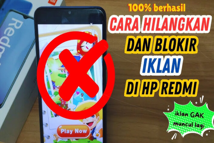 Cara Menghilangkan Iklan di HP Redmi